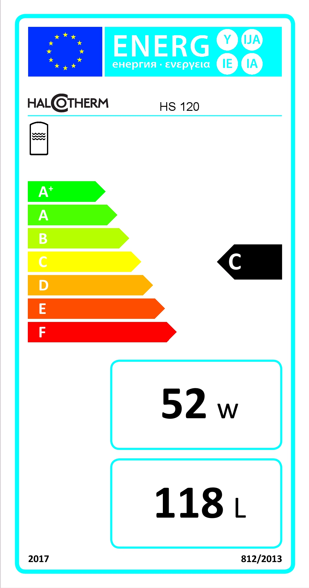 Energy Label HS120