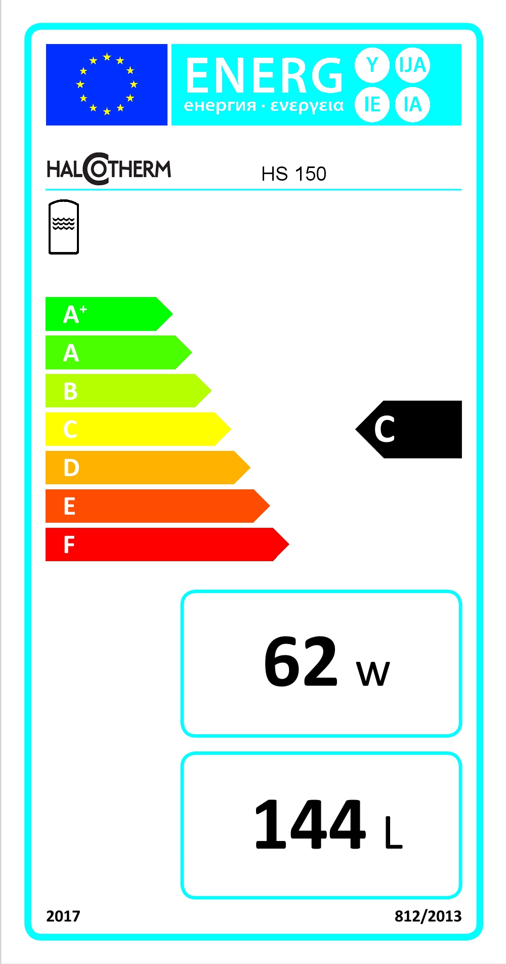 Energy Label HS150