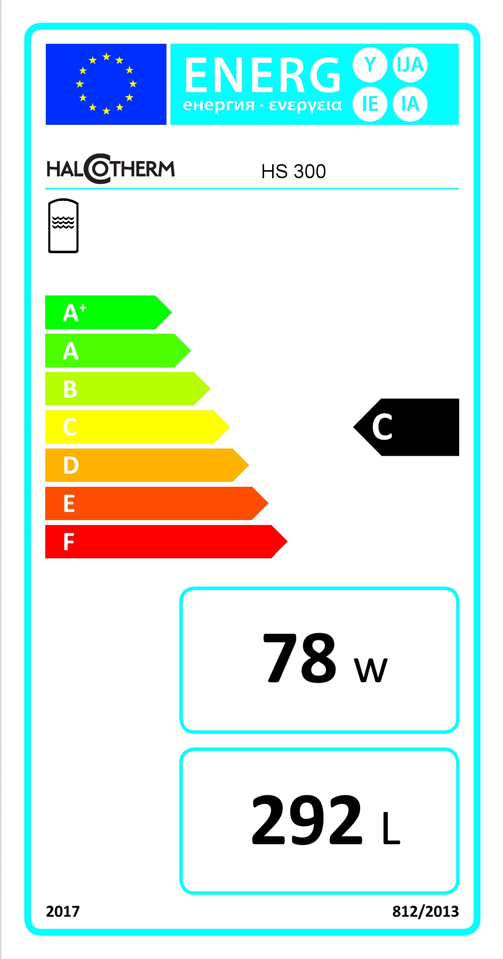 Energy Label HS300