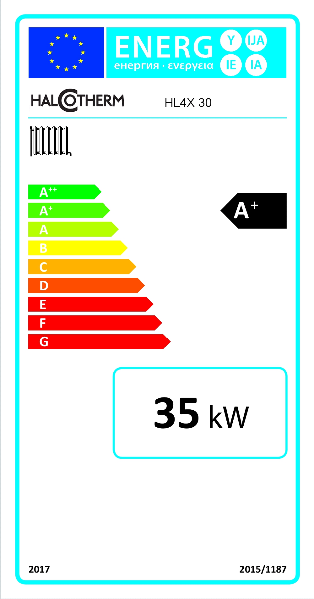 Energy Label HL4X30