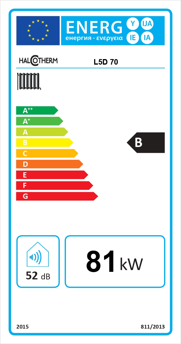 Energy Label L5D70