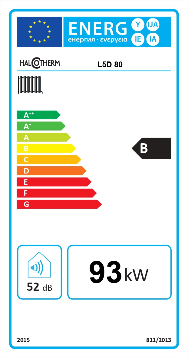 Energy Label L5D80